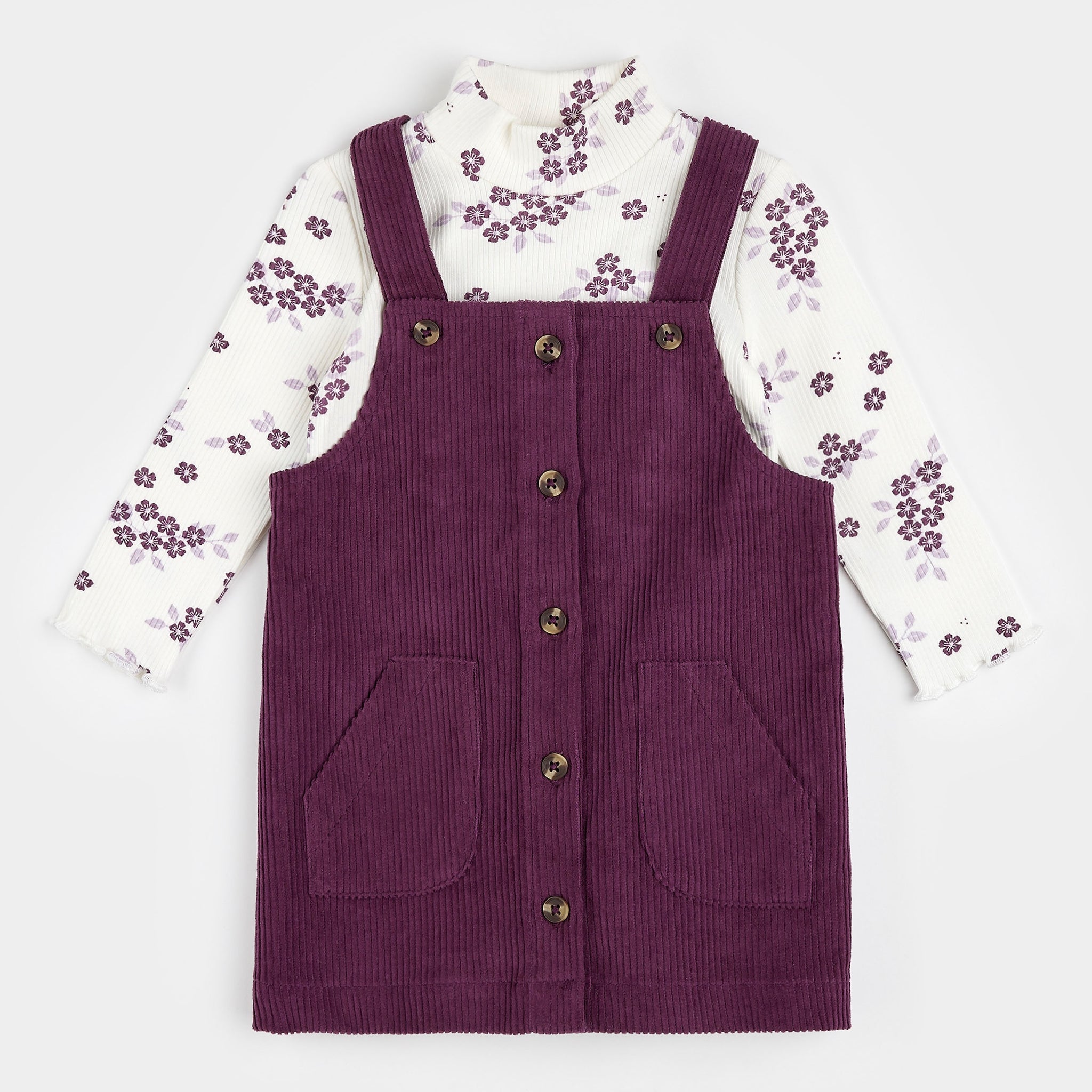 Girls corduroy overall dress hotsell