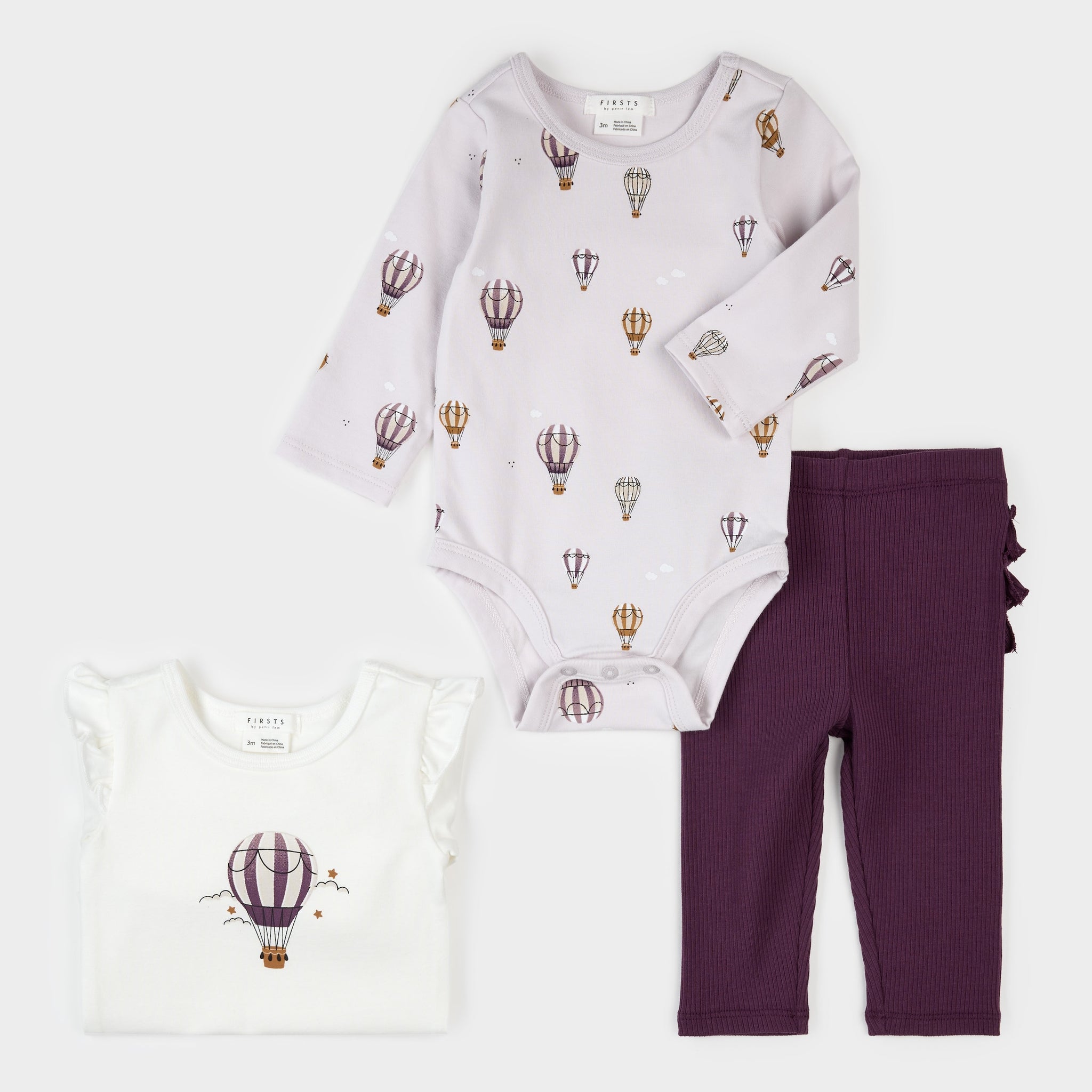 Body Petit Lem Pour Bébé - Noir Et Blanc à Volants - Occasion Très Bon état